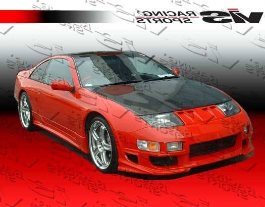 Nissan 300Z VIS Racing OEM Black Carbon Fiber Hood - 90NS3002DOE-010C