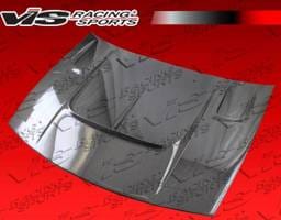 Nissan 300Z VIS Racing Techno R Black Carbon Fiber Hood - 90NS3002DTNR-010C