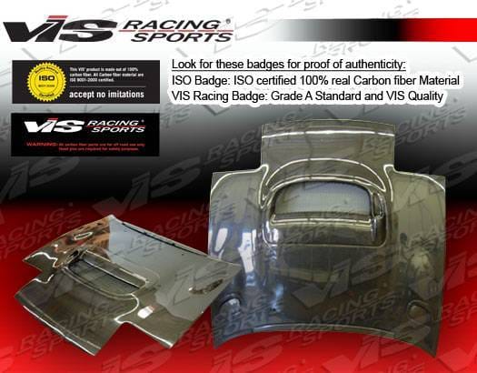 Toyota Celica VIS Racing CS Black Carbon Fiber Hood - 90TYCEL2DCS-010C