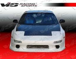 Toyota MR2 VIS Racing OEM Black Carbon Fiber Hood - 90TYMR22DOE-010C