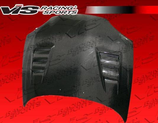 Mazda MX3 VIS Racing Terminator Black Carbon Fiber Hood - 90MZMX32DTM-010C