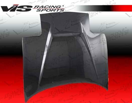 Mazda Miata VIS Racing Invader Black Carbon Fiber Hood - 90MZMX52DVS-010C