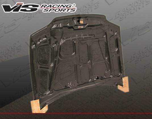 Honda Civic 2DR & Hatchback VIS Racing JS Carbon Fiber Hood - 92HDCVC2DJS-010C thumbnail 2