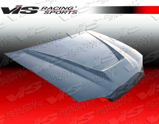 Honda Civic 4DR VIS Racing Invader Black Carbon Fiber Hood - 92HDCVC4DVS-010C