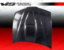 Honda Prelude VIS Racing G Force Black Carbon Fiber Hood - 92HDPRE2DGF-010C