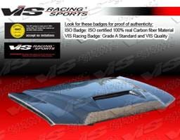 Chevrolet Suburban VIS Racing Fiberglass Outlaw Type 1 Hood - 92CHSUB4DOL1-010
