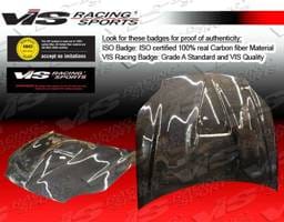 Chevrolet Camaro VIS Racing G Force Black Carbon Fiber Hood - 93CHCAM2DGF-010C