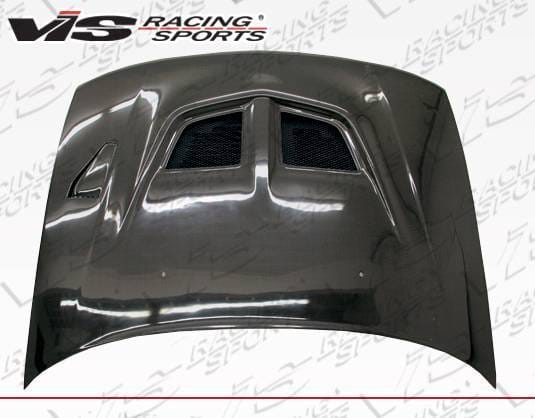 Mitsubishi Mirage 4DR VIS Racing Evo 5Carbon Fiber Hood - 93MTMIR4DEV5-010C thumbnail 2
