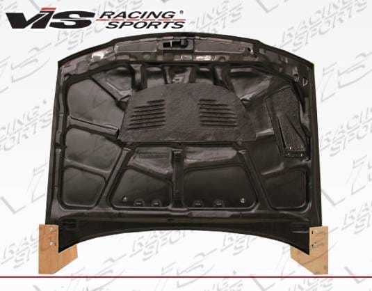 Mitsubishi Mirage 4DR VIS Racing Evo 5Carbon Fiber Hood - 93MTMIR4DEV5-010C thumbnail 4