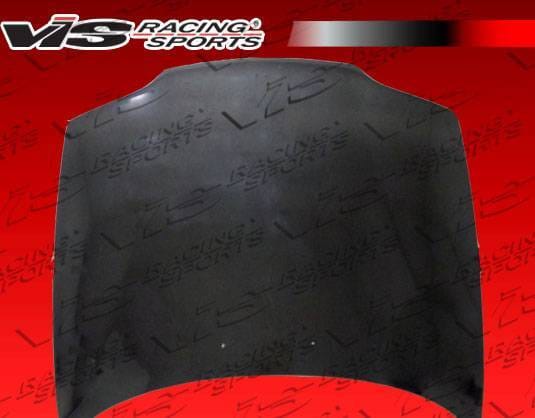 Mazda MX6 VIS Racing OEM Black Carbon Fiber Hood - 93MZMX62DOE-010C
