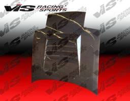 Mazda RX-7 VIS Racing Drift Black Carbon Fiber Hood - 93MZRX72DDFT-010C