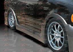 Ford Expedition BMagic Presidente Series Side Skirts - FE97BMPRESS