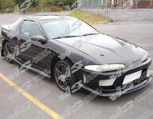 Mitsubishi Eclipse VIS Racing Invader Black Carbon Fiber Hood - 92MTECL2DVS-010C