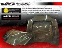 Toyota Supra VIS Racing J GT Black Carbon Fiber Hood - 93TYSUP2DJGT-010C