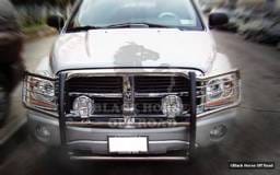 Dodge Durango Black Horse Modular Push Bar Guard