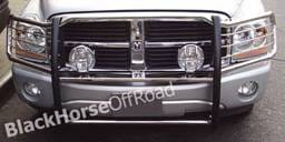 Dodge Durango Black Horse Push Bar Guard