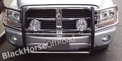 Dodge Durango Black Horse Push Bar Guard
