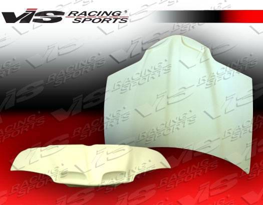 Pontiac Firebird VIS Racing GTO Fiberglass Hood - 93PTFIR2DGTO-010