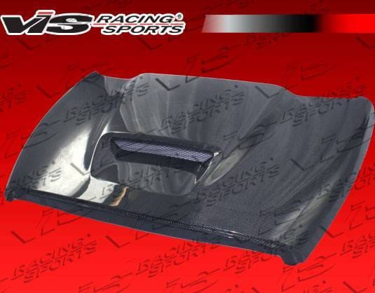 Dodge Ram VIS Racing SRT Black Carbon Fiber Hood - 94DGRAM2DSRT-010C