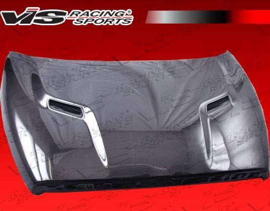 Dodge Ram VIS Racing SRT-2 Black Carbon Fiber Hood - 94DGRAM2DSRT2-010C