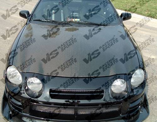 Toyota Celica VIS Racing OEM Black Carbon Fiber Hood - 94TYCEL2DOE-010C