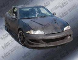 Chevrolet Cavalier VIS Racing Invader Black Carbon Fiber Hood - 95CHCAV2DVS-010C