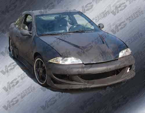 Chevrolet Cavalier VIS Racing Invader Black Carbon Fiber Hood - 95CHCAV2DVS-010C