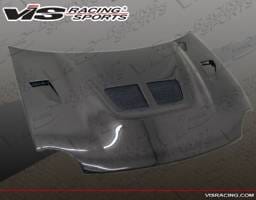 Dodge Neon VIS Racing EVO Black Carbon Fiber Hood - 95DGNEO2DEV-010C