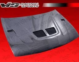 Nissan 200SX VIS Racing EVO Black Carbon Fiber Hood - 95NS2002DEV-010C
