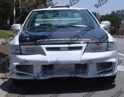 Nissan 200SX VIS Racing OEM Black Carbon Fiber Hood - 95NS2002DOE-010C