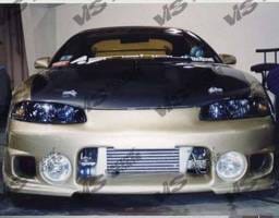 Mitsubishi Eclipse VIS Racing OEM Black Carbon Fiber Hood - 95MTECL2DOE-010C