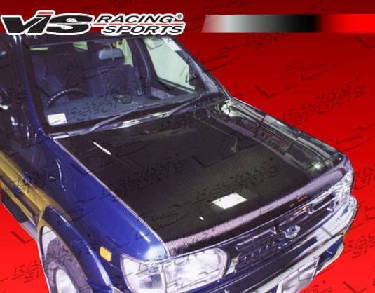 Nissan Pathfinder VIS Racing OEM Black Carbon Fiber Hood - 96NSPAT4DOE-010C