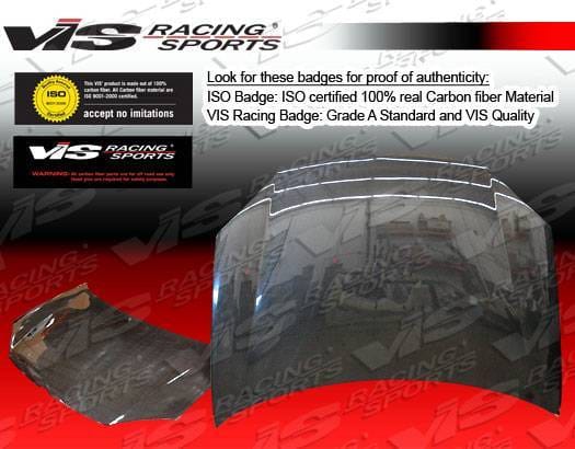 Toyota Rav 4 VIS Racing OEM Black Carbon Fiber Hood - 96TYRAV4DOE-010C