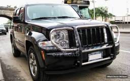 Jeep Liberty Black Horse Push Bar Guard