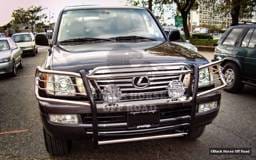 Lexus LX Black Horse Push Bar Guard