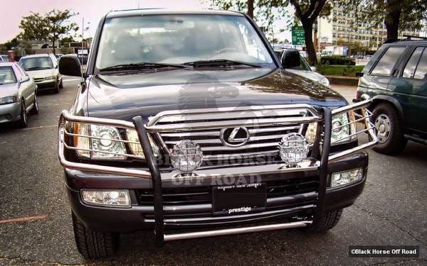 Lexus LX Black Horse Push Bar Guard