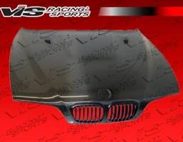 BMW 5 Series VIS Racing M3 Black Carbon Fiber Hood - 97BME394DM3-010C