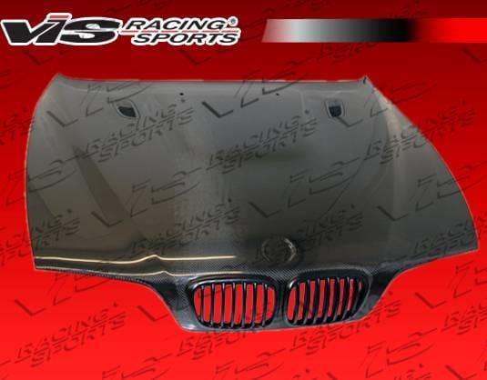 BMW 5 Series VIS Racing M3 Black Carbon Fiber Hood - 97BME394DM3-010C