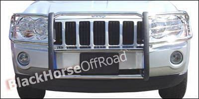 Jeep Grand Cherokee Black Horse Modular Push Bar Guard thumbnail 2