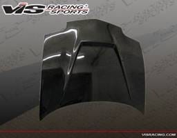 Pontiac Sunfire VIS Racing Invader Black Carbon Fiber Hood - 95PTSUN2DVS-010C
