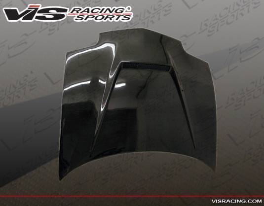 Pontiac Sunfire VIS Racing Invader Black Carbon Fiber Hood - 95PTSUN2DVS-010C