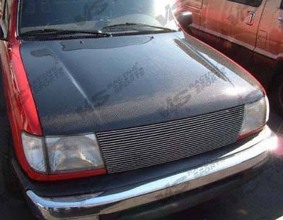 Toyota Tacoma VIS Racing OEM Black Carbon Fiber Hood - 95TYTAC2DOE-010C