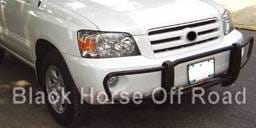 Toyota Highlander Black Horse Front Runner Guard