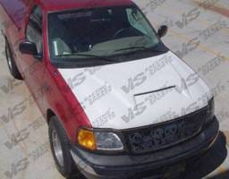 Ford Expedition VIS Racing Fiberglass Outlaw Type 1 Hood - 97FDEXP4DOL1-010