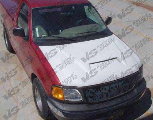 Ford Expedition VIS Racing Fiberglass Outlaw Type 1 Hood - 97FDEXP4DOL1-010
