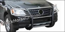 Mercedes-Benz ML Black Horse Push Bar Guard