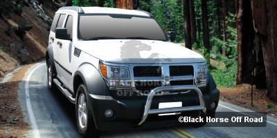 Dodge Nitro Black Horse Bull Bar Guard