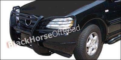 Mercedes-Benz ML Black Horse Push Bar Guard thumbnail 2