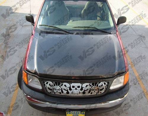 Ford Expedition VIS Racing OEM Black Carbon Fiber Hood - 97FDEXP4DOE-010C