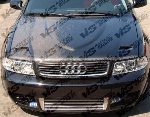Audi S4 VIS Racing Euro R Carbon Fiber Hood - 98AUS44DEUR-010C
